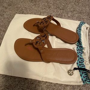 Vintage Vachetta Tory Burch Miller sandals